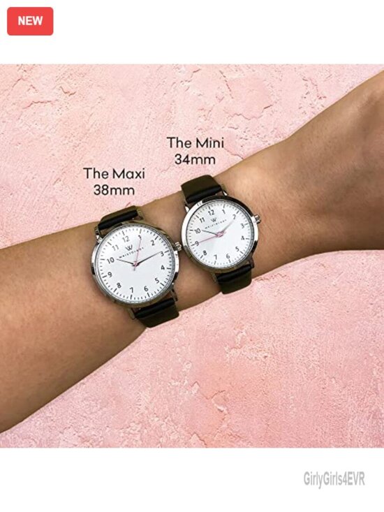 Mini Easy Change Band Numbers Watch - Interchangeable Genuine Leather Strap - main image 7